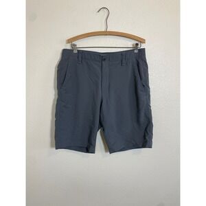 Under Armour Golf Shorts Mens Size 36 Lose Heatgear Gray Performance Activewear